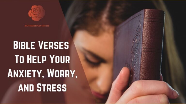 bible verses for anxiety, worry, and stress