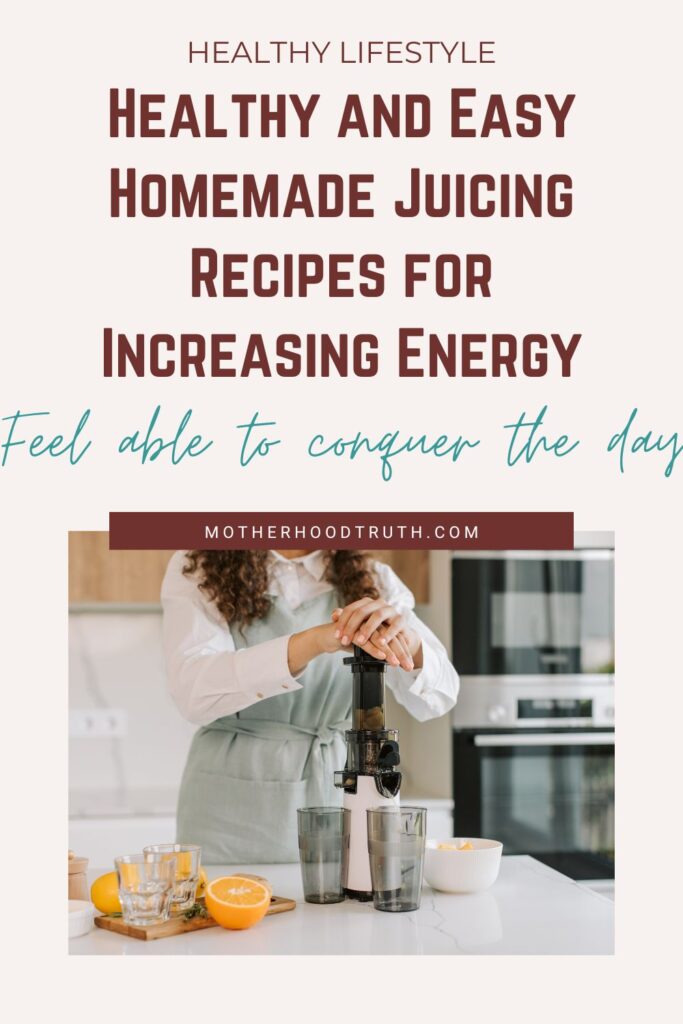 Homemade juicing recipes for energy